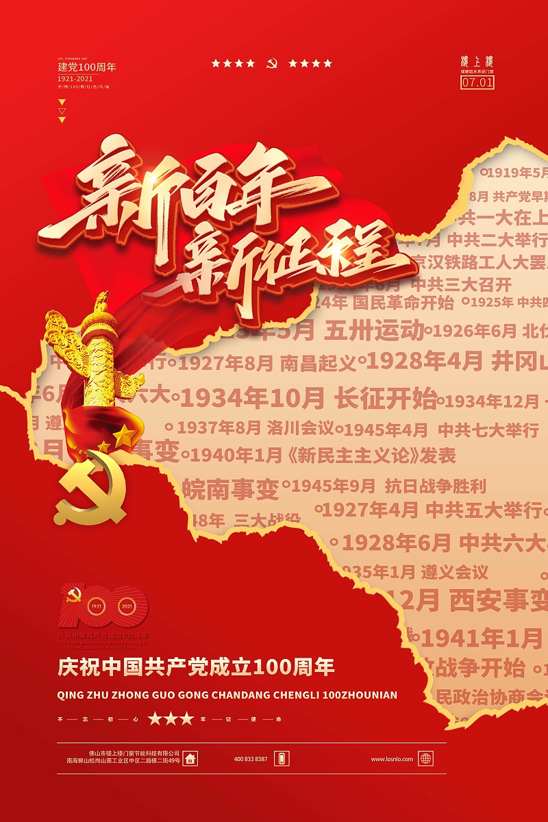樓上樓|不忘初心,砥礪前行,慶祝建黨100周年！